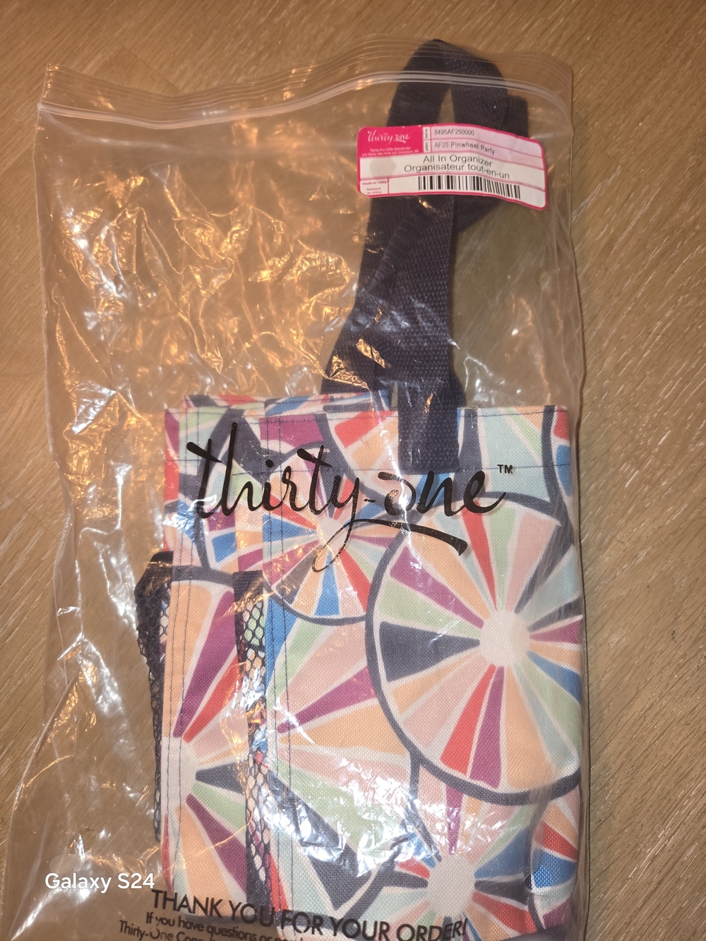 thirty-one All In Organizer Pinwheel Party New